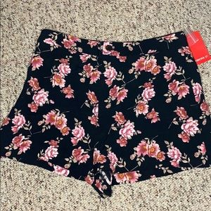 Forever 21 Flower Shorts